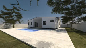 casas prefabricadas modelo Marbella de 4 dormitorios