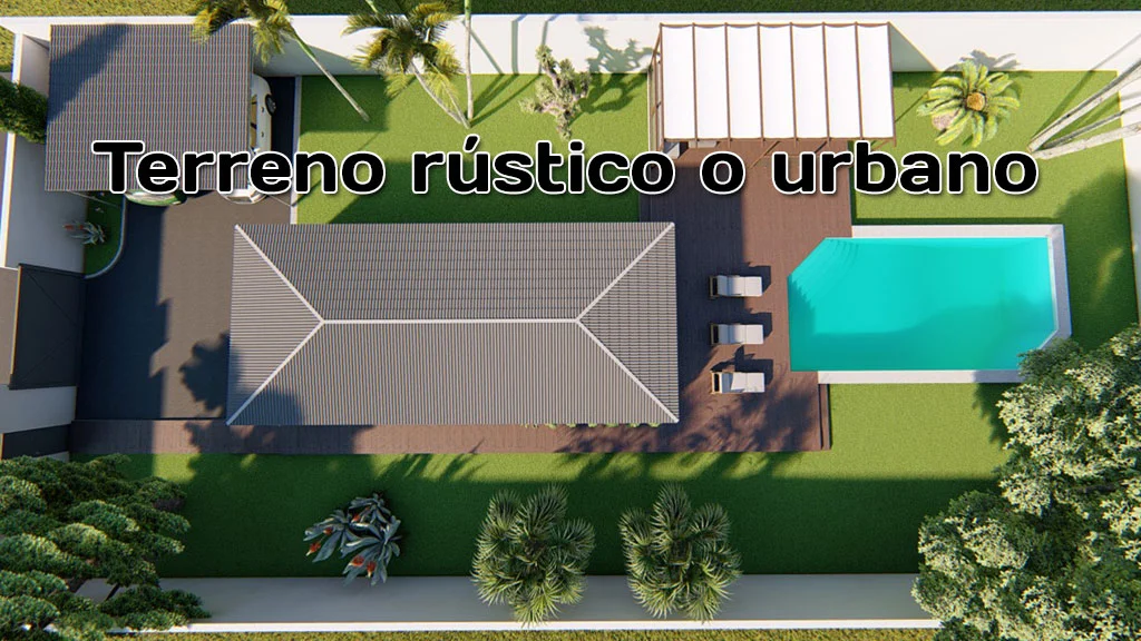 terreno rústico o urbano