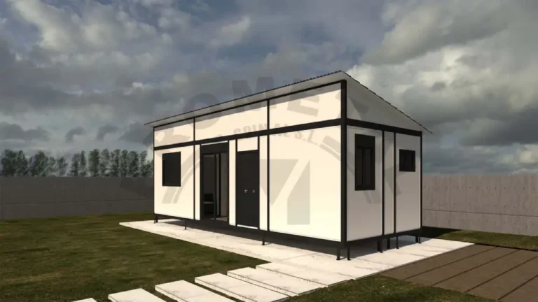 Casa prefabricada de aluminio Modelo Mijas de 1 dormitorio